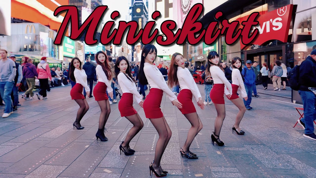 [KPOP IN PUBLIC TIMES SQUARE] AOA (에이오에이) - ‘Miniskirt’  (짧은 치마) | DANCE COVER BY NoChillDance