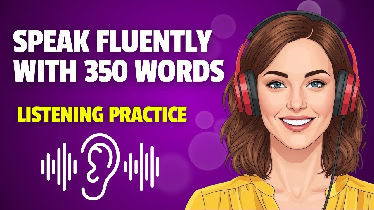How to Learn English the Smart Way 350 Words Only | Learn English with Podcast | Shadowing