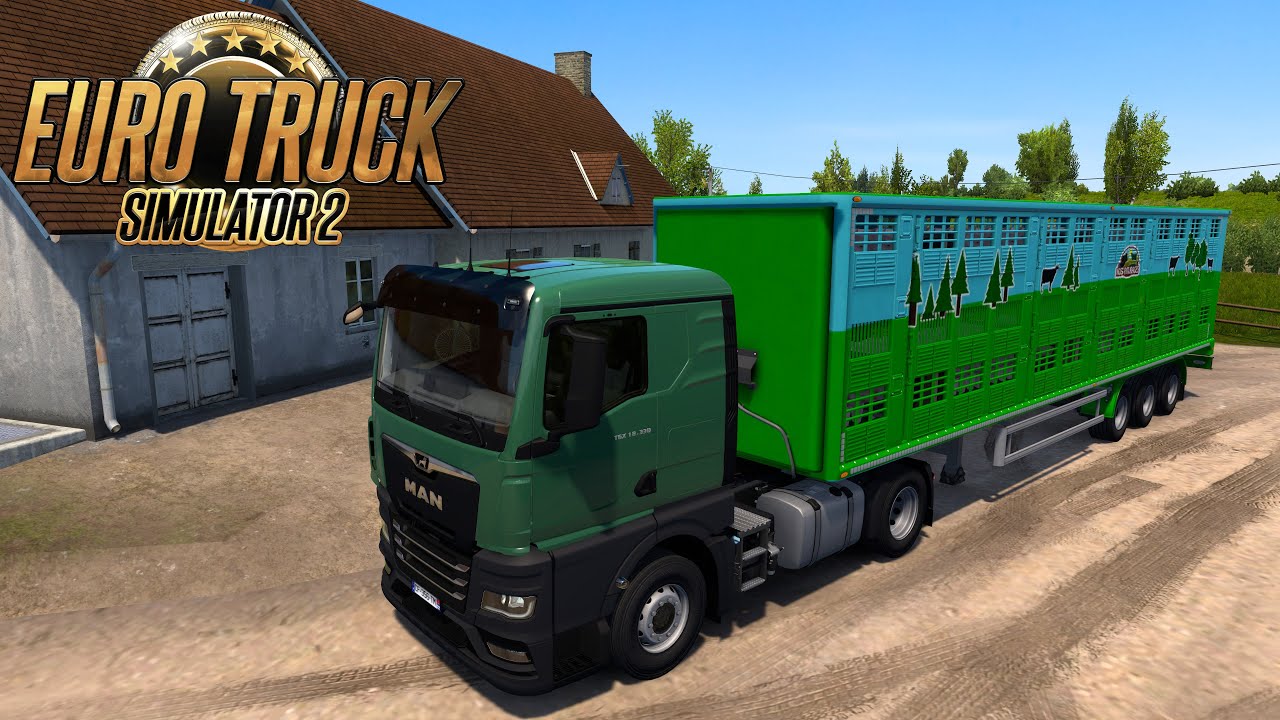 ПРИЛЁТ, ВЫЛЕТ: грузы в аэропорты Франции. Клермон-Ферран - Париж ➣ Euro Truck Simulator 2. #661