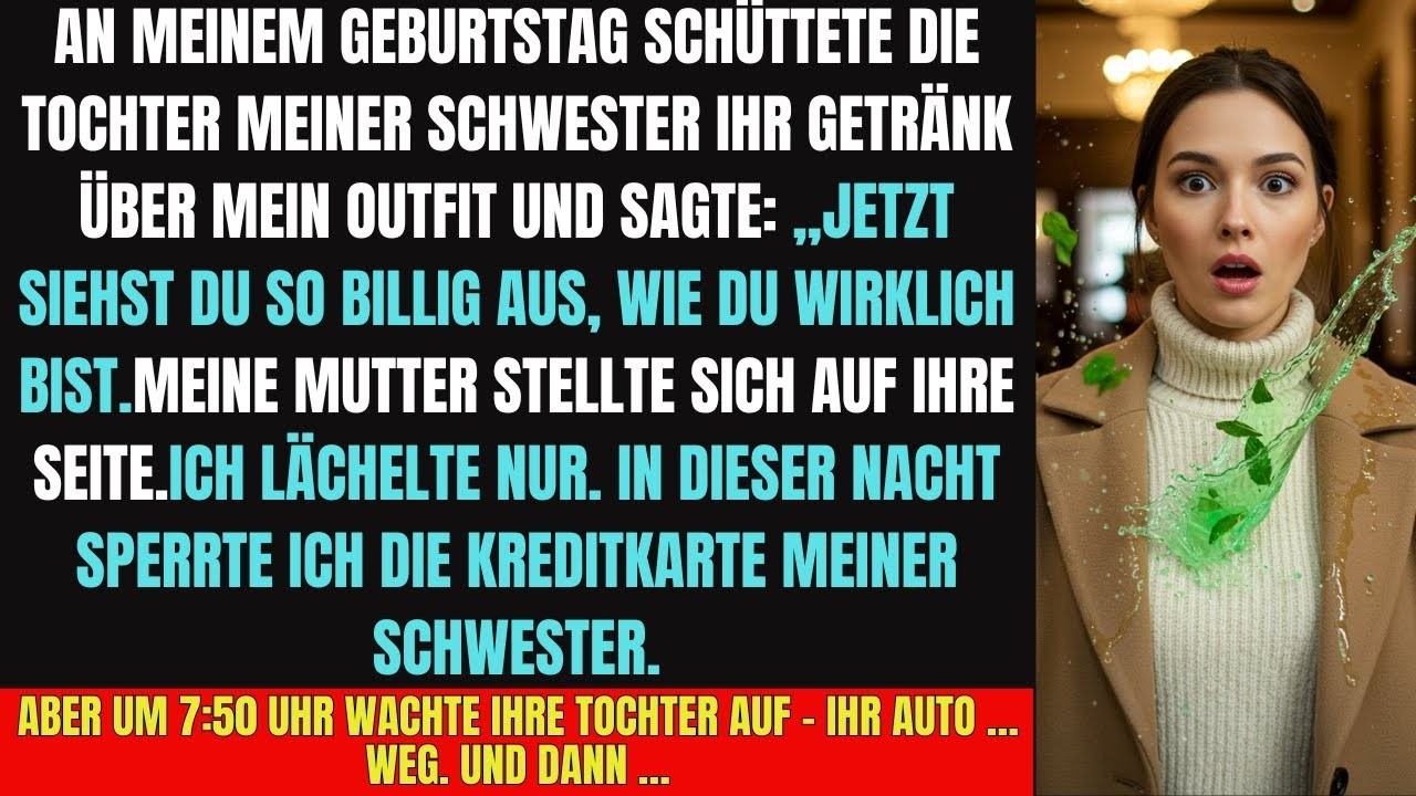 Sie nannte mich „billig“ – an meinem Geburtstag änderte ich alles