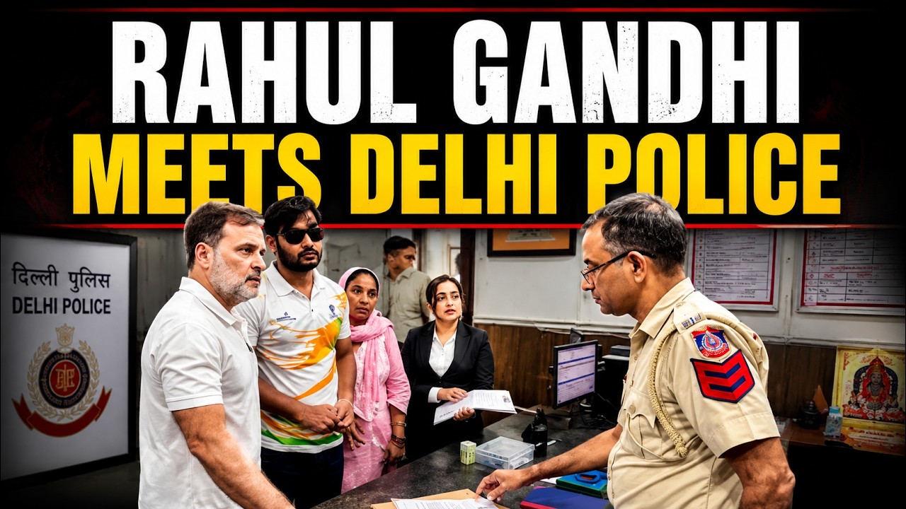 Rahul Gandhi Meets Delhi Police Over NEET Protest | Demands FIR Over Student Crackdown |HM Amit Shah