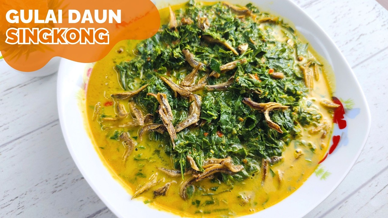 RAHASIA GULAI DAUN SINGKONG ENAK ALA RUMAHAN!