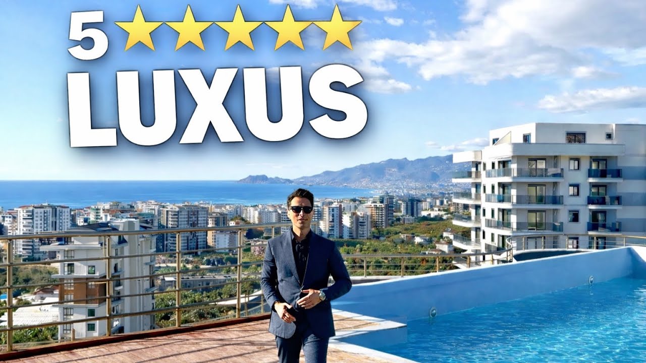 Alanya: 5⭐ Luxus-Etagenwohnung in exklusiver Anlage – überraschend günstig