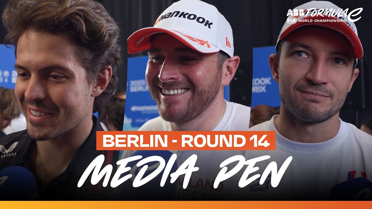 Rowland, Drugovich & More React To Berlin Thriller 👀 | 2025 Hankook Berlin E-Prix Round 14 Media Pen