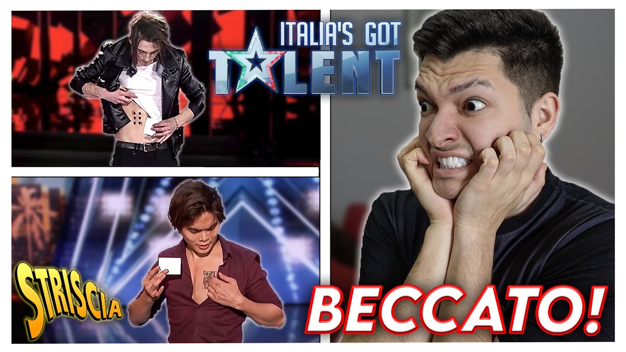 Striscia la Notizia SMASCHERA il VINCITORE DI ITALIA'S GOT TALENT - Stefano Bronzato