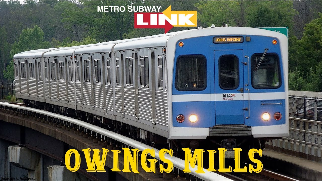 TVS-Batlimore Subways: Metro SubwayLink at Owings Mills