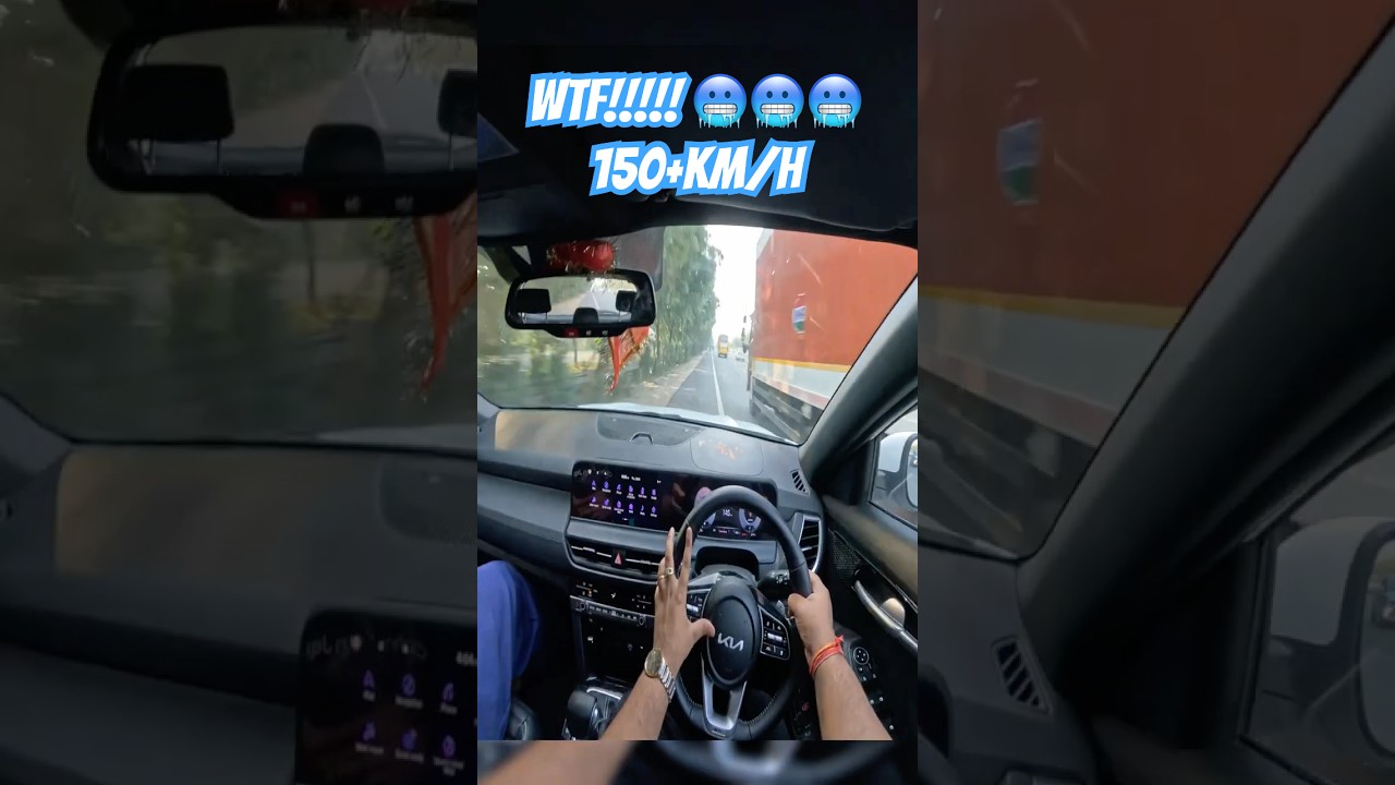 🚀 POV Drive | Kia Seltos GT Line | 150+ km/h Near Miss Overtake on Wrong Side! 💨🔥