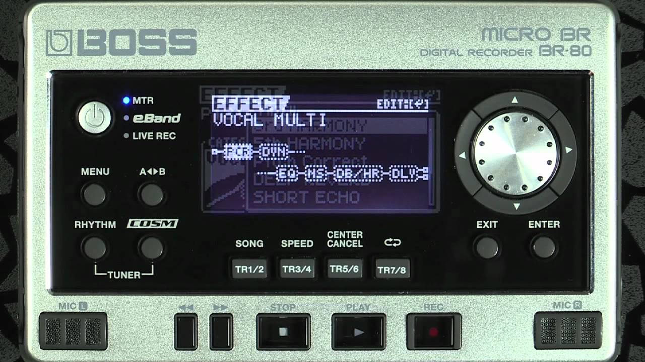 BOSS BR-80 Gravador Digital - Vídeo de Lançamento.
