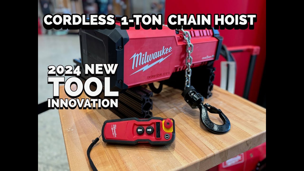 Milwaukee M18 1 Ton Chain Hoist