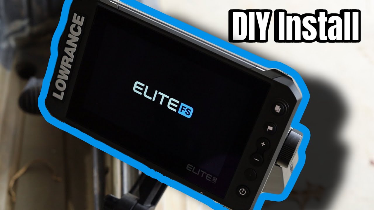Lowrance Elite FS 7 | Full Kayak Install + DIY 3-in-1 Transducer Mount Solution