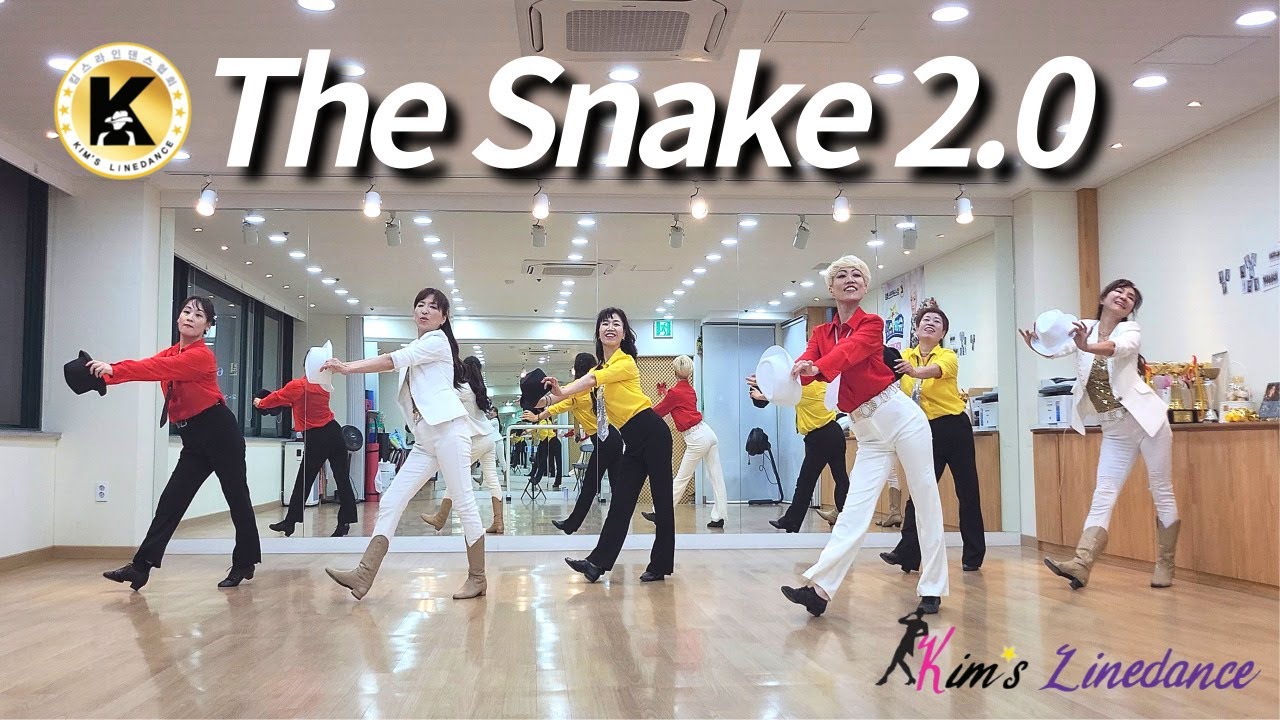 The  Snake 2.0 Linedance 상급라인댄스 킴스라인댄스 일요강사동아리 [Choreo: Simon Ward & Dustin Betts]