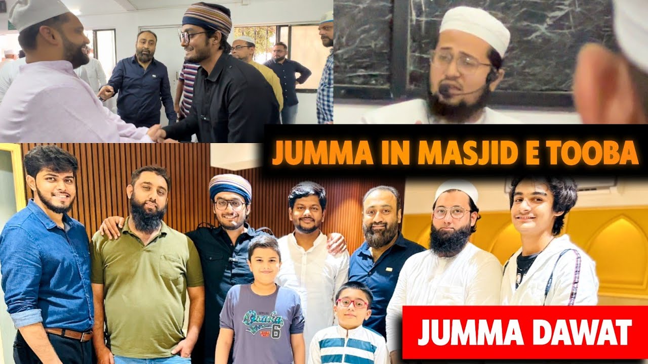 Jumma in Masjid E Tooba | Jumma Ki Dawat in Hotel Supreme Kondhwa | Param Vlog #95