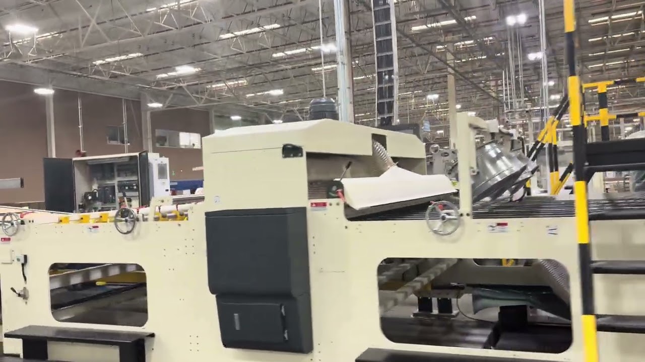 A glance of new INOVA-BP1628-SCS with high performance stacker