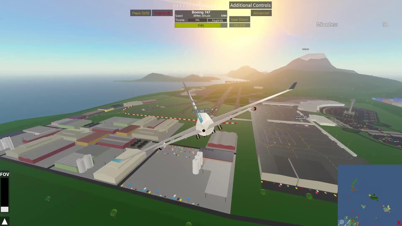 Pilot Training flight Simulator