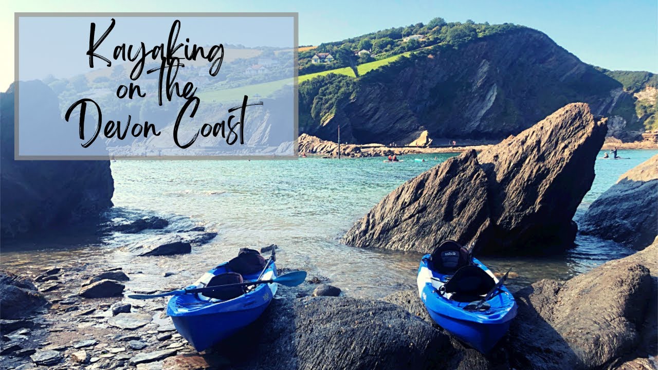 Kayaking on the Sea | Combe Martin North Devon | Surf Side Kayak Hire | Feel Free Sit on top Kayak