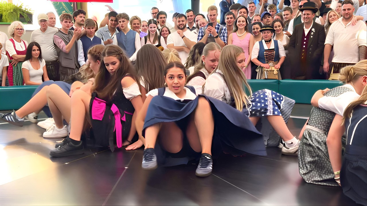 Oktoberfest Adventure: Girls Dominate the Teufelsrad Tradition