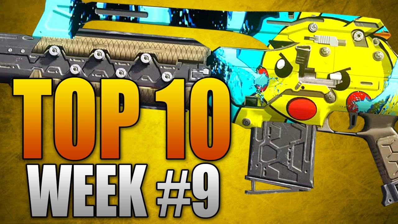 BEST POKEMON CAMOS! - Top 10 Best Paint Jobs in Black Ops 3 (Week #9)