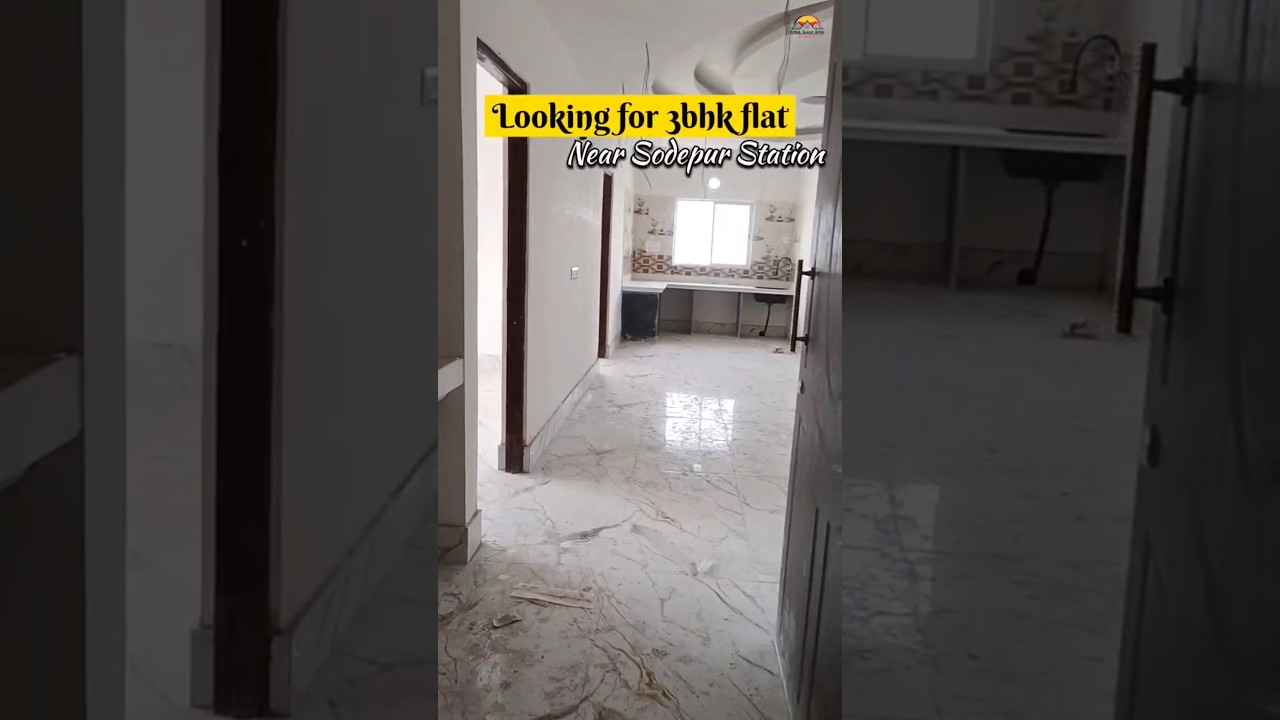 3 BHK LOW BUDGET FLAT IN SODEPUR | 1275 SQFT PREMIUM FLAT | FLATS IN KOLKATA