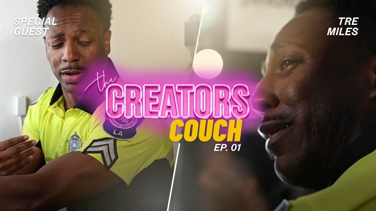 Comedian & Actor, Tre Miles on Childhood Pain, Finding Purpose, and Creating Through It All.