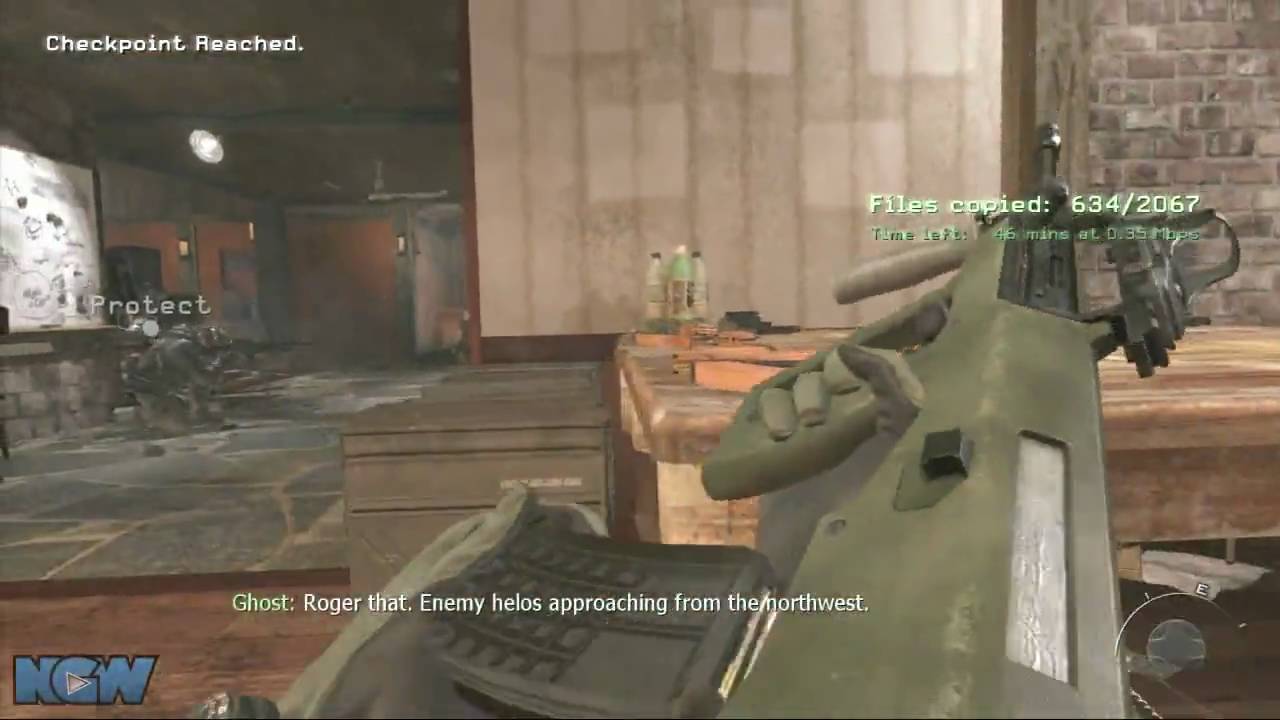 Modern Warfare 2 Veteran Difficulty Walkthrough - Loose Ends - Defend the Download | WikiGameGuides