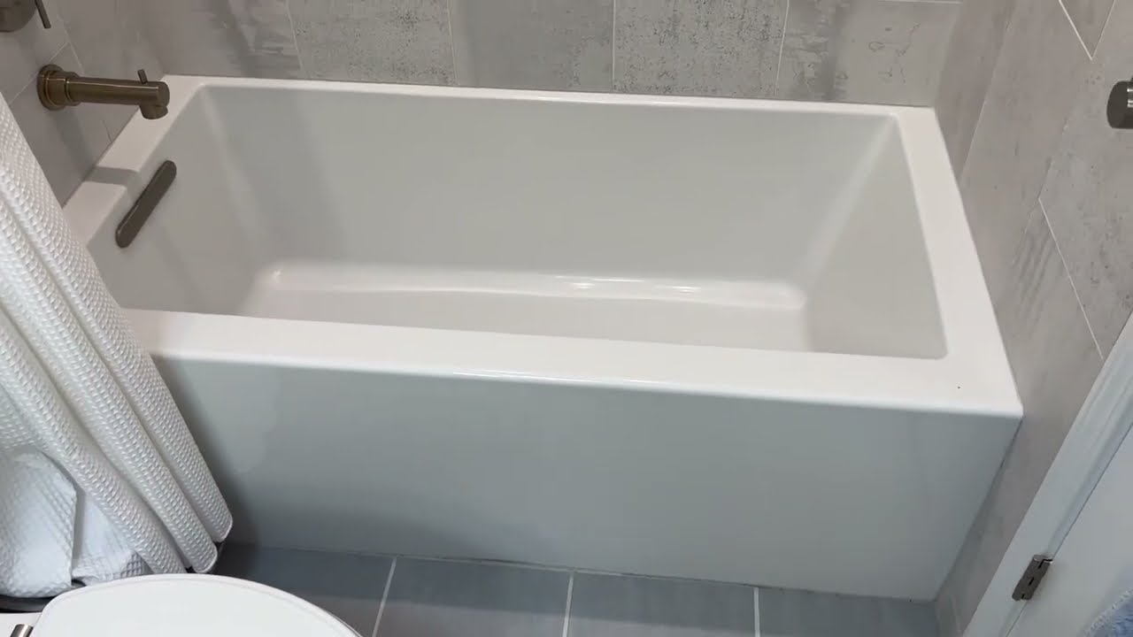 KOHLER K 20201 LA Underscore Rectangle 60 Inch x 30 Inch Alcove Bath with Integral apron Review