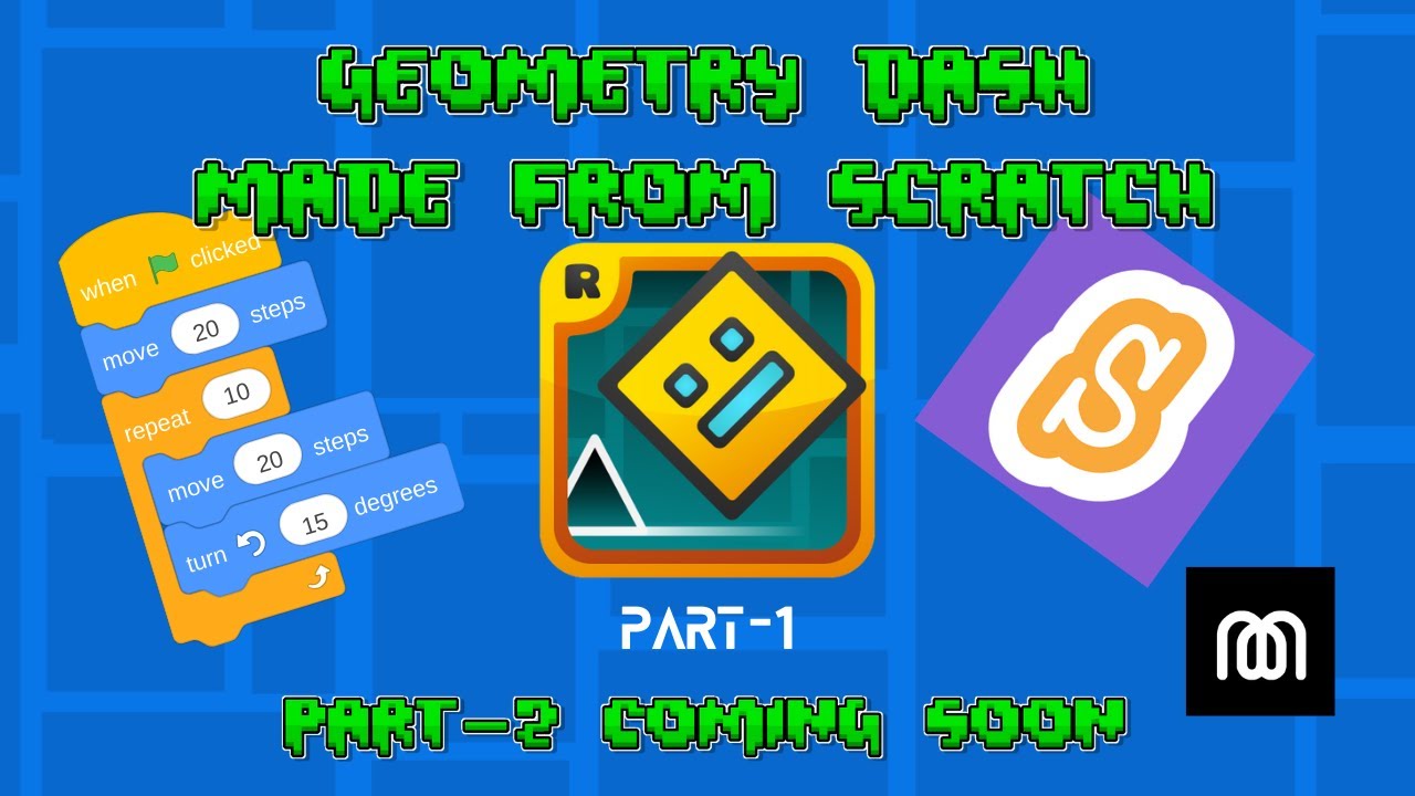 scratch begginer tutorial (geometry dash) part-1