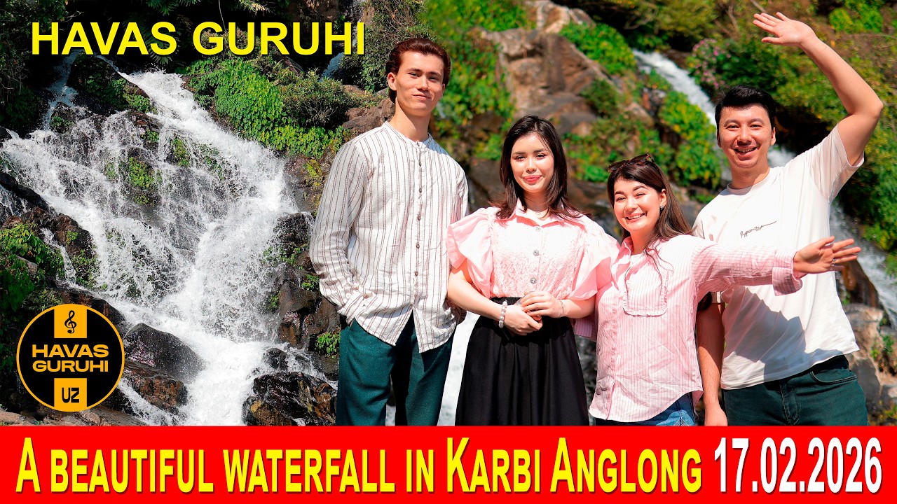 HAVAS GURUHI in beautiful waterfall - Karbi Anglong / INDIA - 17.02.2026