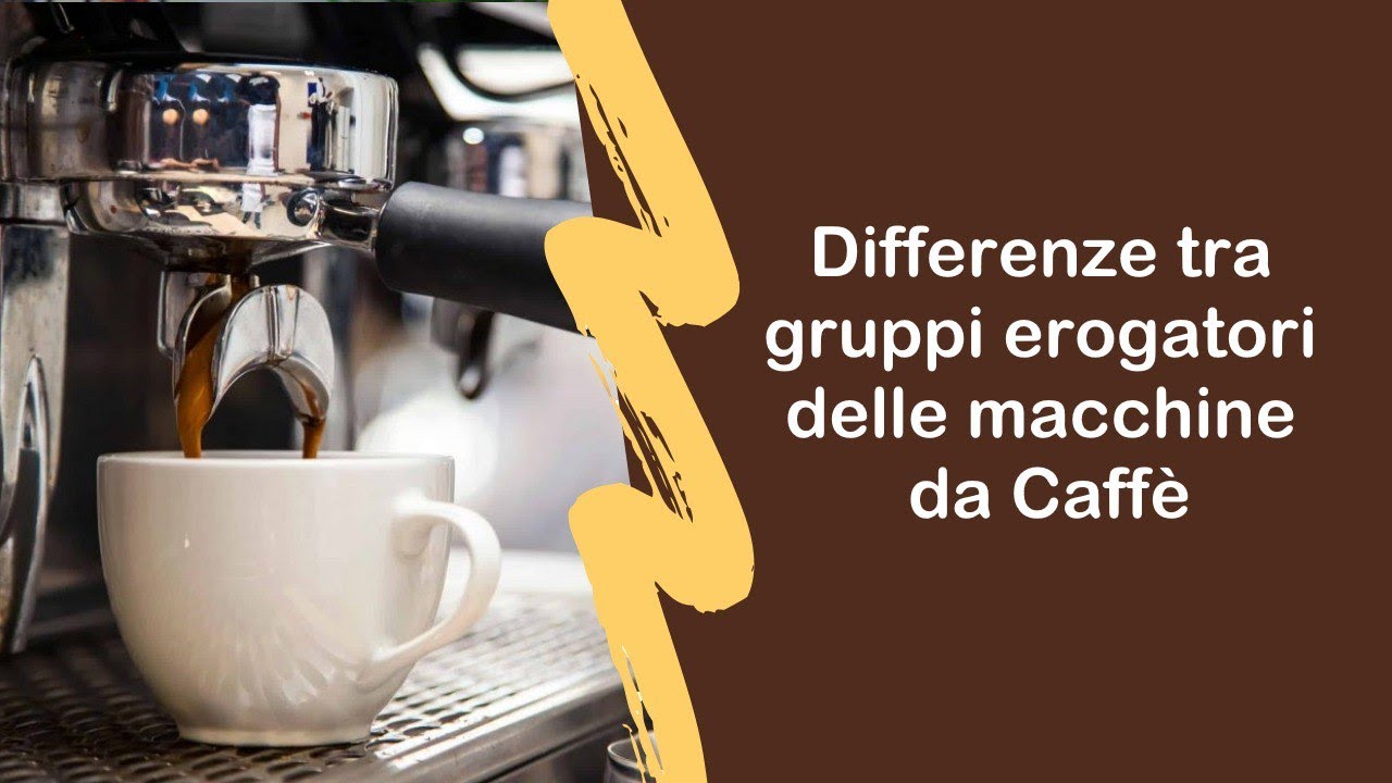 Differenze gruppi erogatori tra macchina caffè da casa e macchina Bar