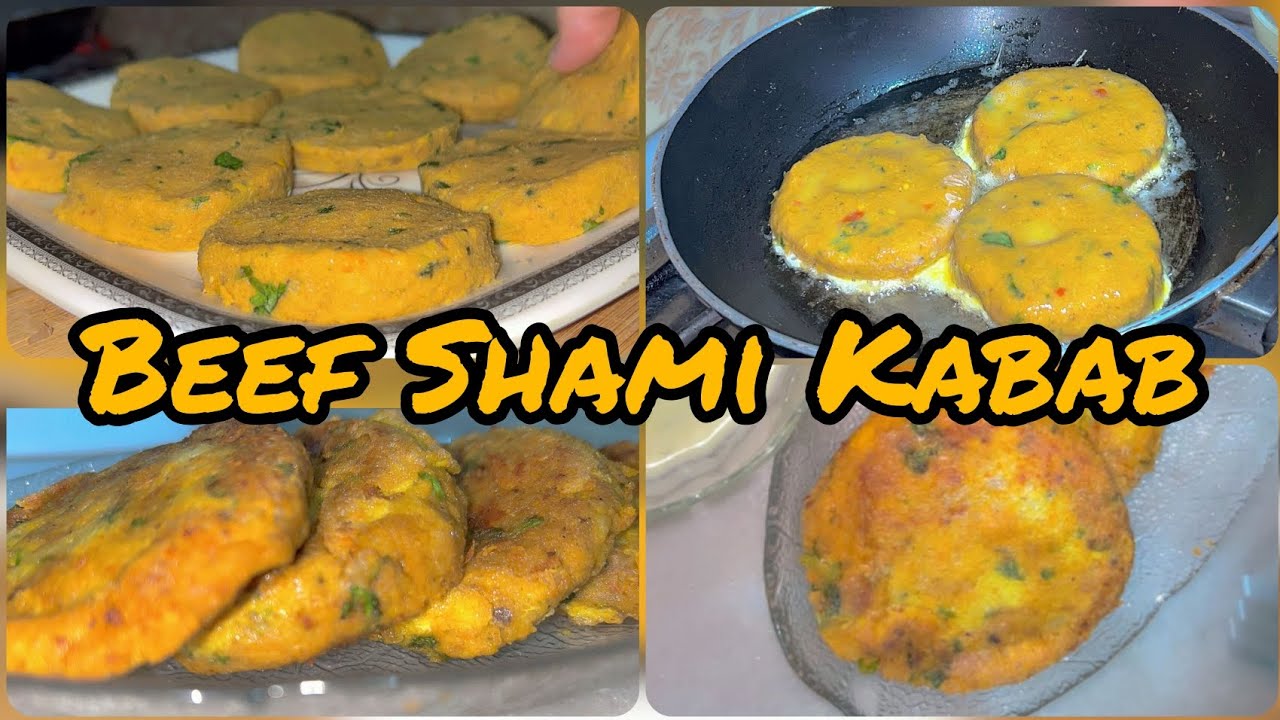 Beef Keema Or Chana Dal Kabab Recipe | Shami Kabab at home Easy and Delicious recipe | Eid Recipe
