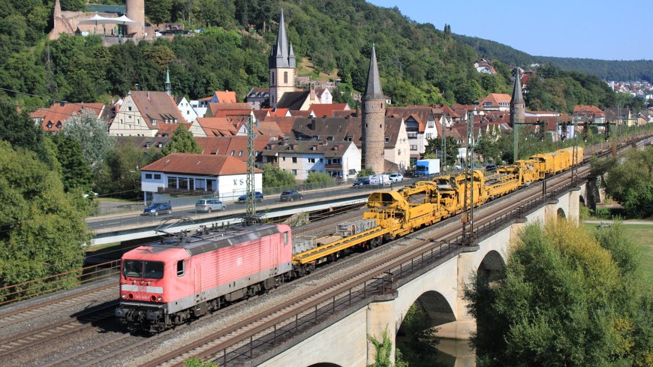 Bahnverkehr auf der Maintal 🇩🇪 - 28/8/2024