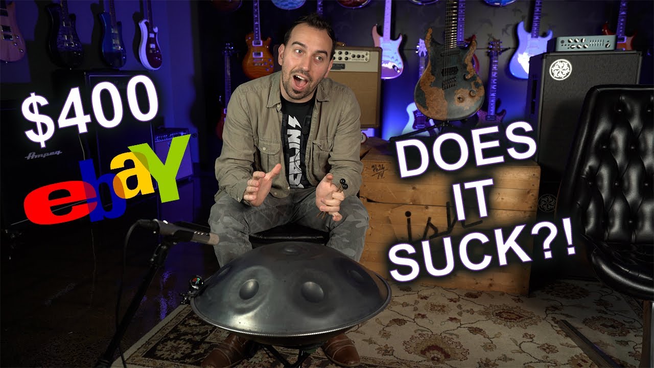 I Bought The Cheapest Handpan Drum On eBay - Does It Suck?