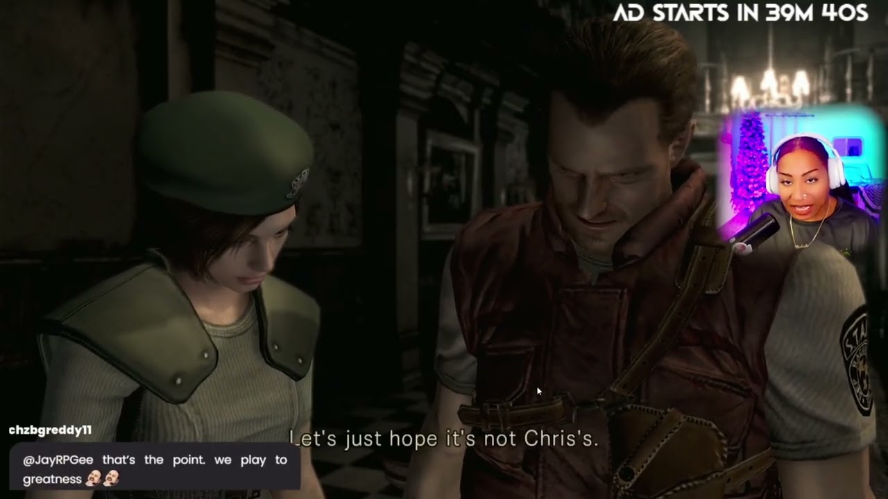 Resident Evil 1 playthrough pt 1