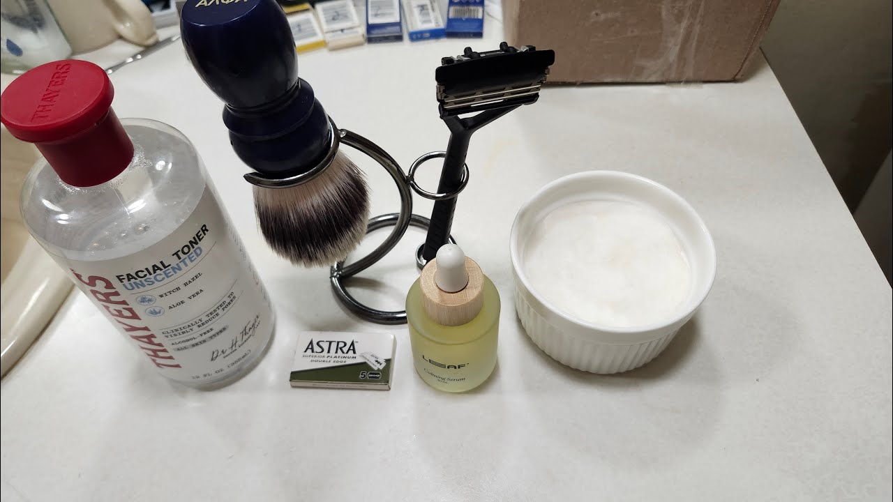 OG Leaf razor Head shave!
