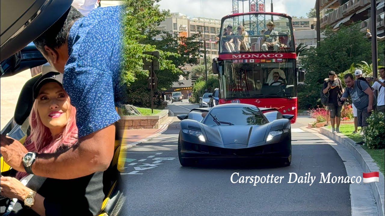 MONACO SUPERCAR LOADING TOP MARQUES👩‍🦳BLONDIE REVIEW ASPARK OWL/DAY 1 #monaco #billionaires