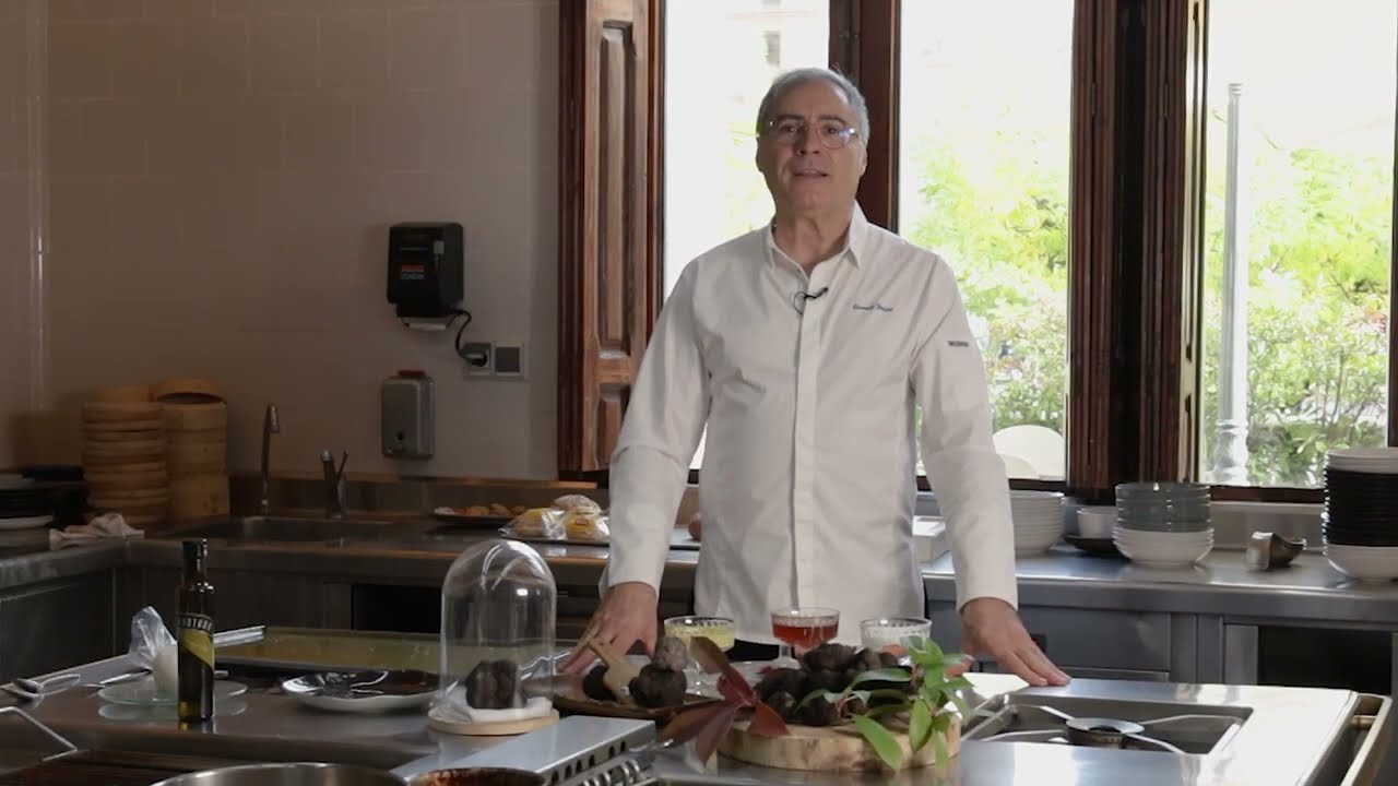 Carmelo Bosque: canelón de brandada de bacalao