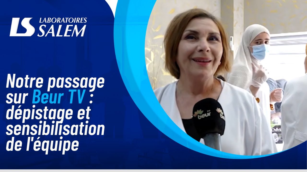 Notre passage sur Beur TV : dépistage et sensibilisation de l'équipe