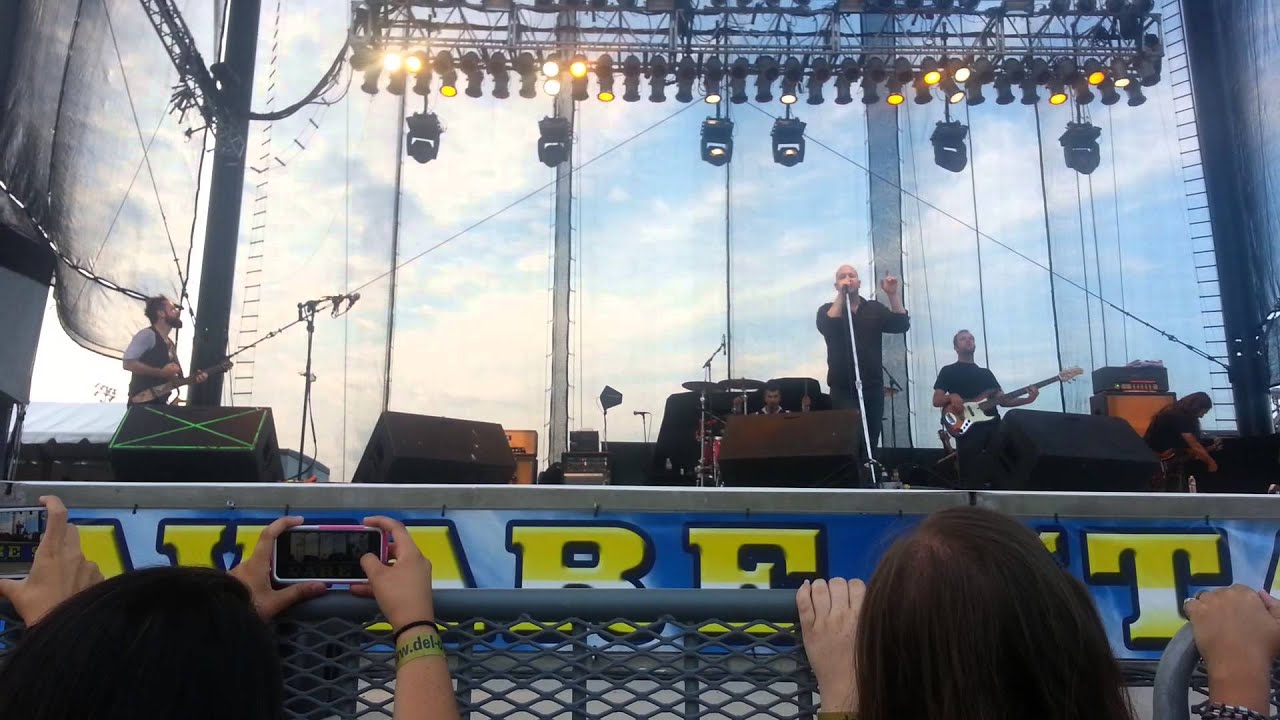 Finger Eleven playing One Thing at the Delaware State Fair on 7-27-13