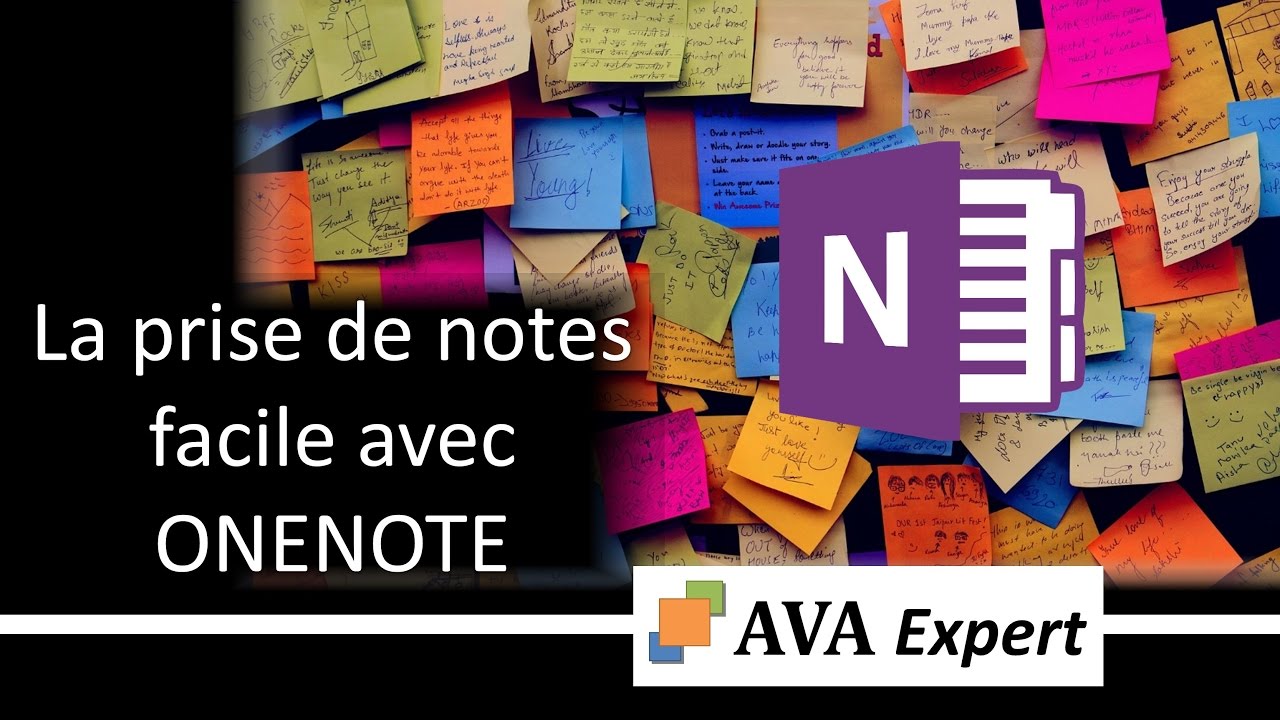 La prise de notes facile avec ONENOTE