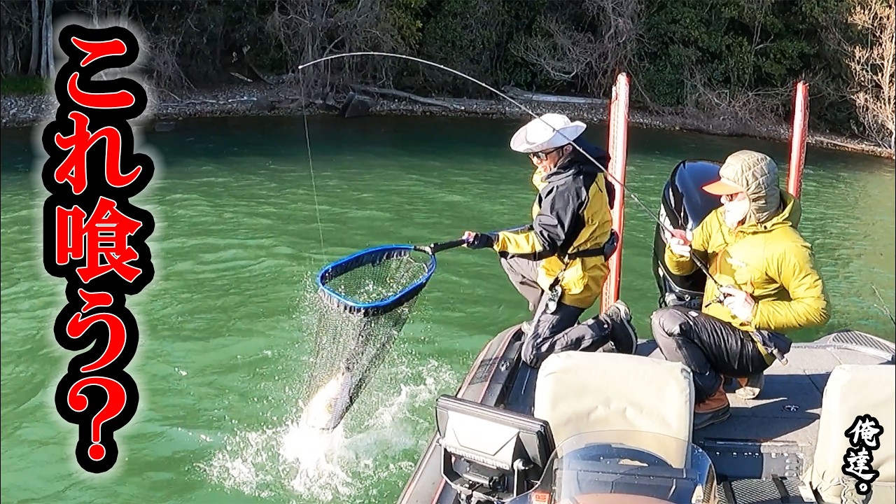 今月引退する琵琶湖ガイドが禁断のワザを公開したら、釣れすぎ。