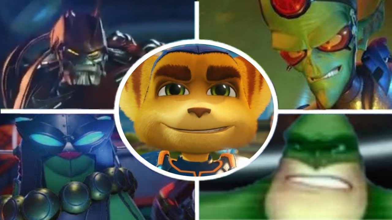 Ratchet & Clank PS4 - All Bosses (No Damage)