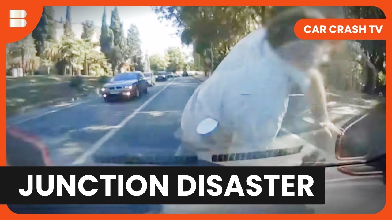Dash Cam Disasters Pedestrian Fails Junction Jerks | Car Crash TV