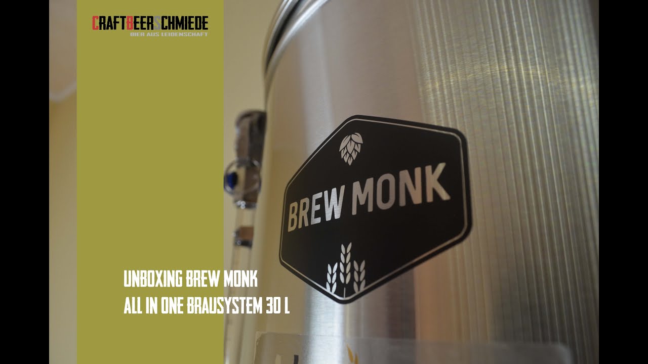 [Unboxing] Brew Monk All-in-One Brauanlage 30 L-System