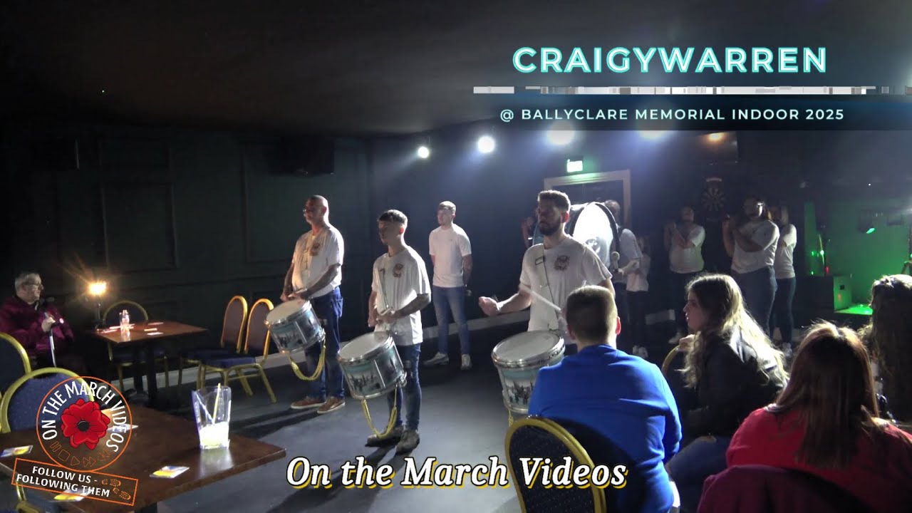 Craigywarren flute band (Full Set) @ Ballyclare Memorial Indoor 2025
