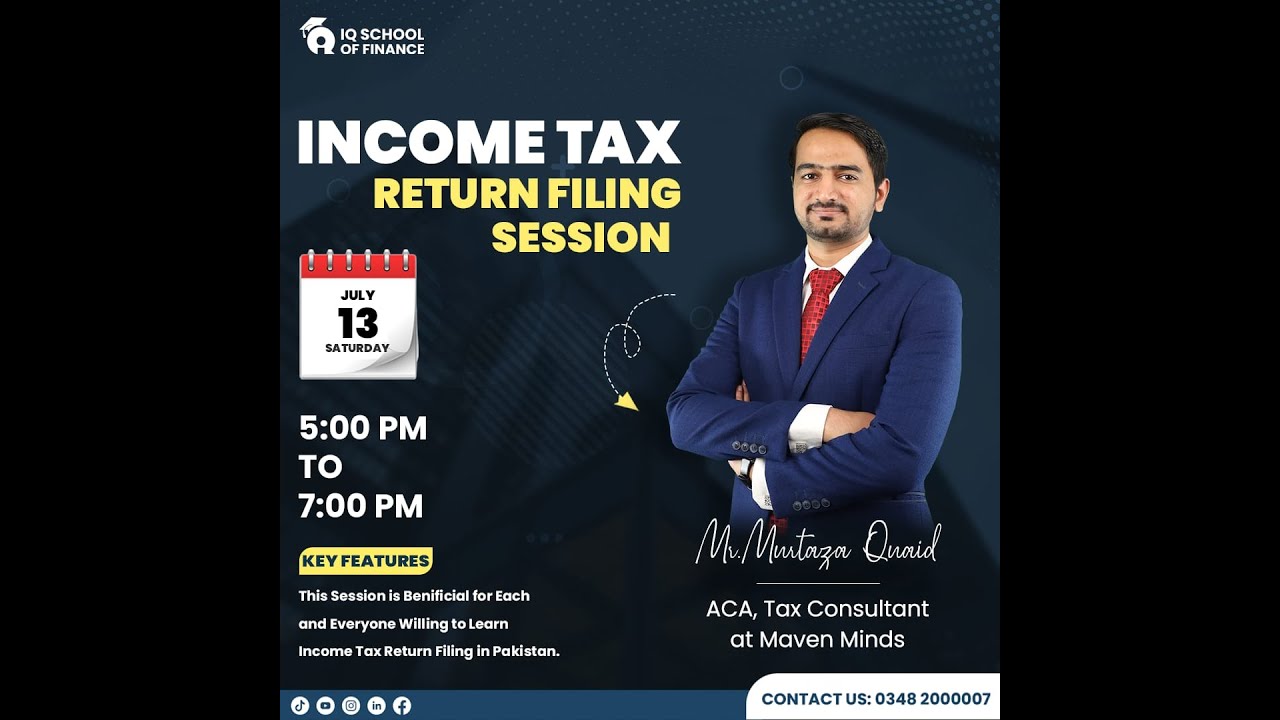 Session on Filling of Income Tax Return and Wealth Statement (Salaried Individual) - Tax Year 2024