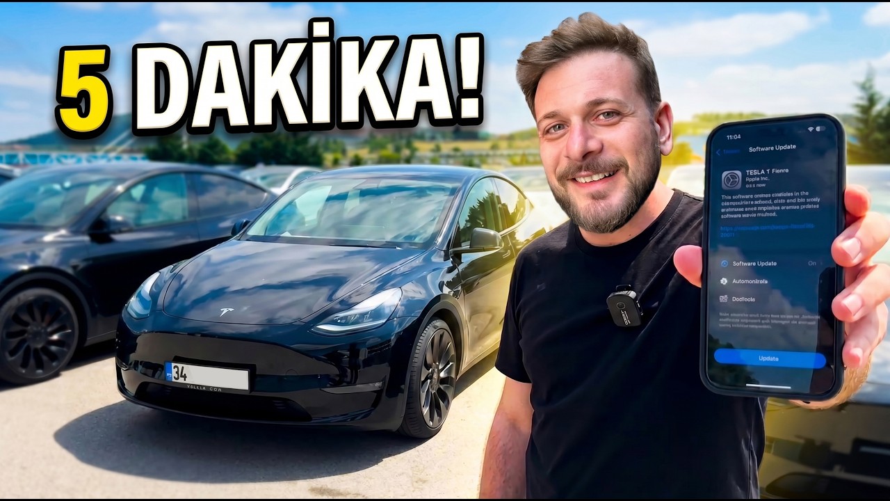 5 DK'da TESLA MODEL Y Teslim ALDIK ! 0-100 YAPTIK 3.7 Saniye !