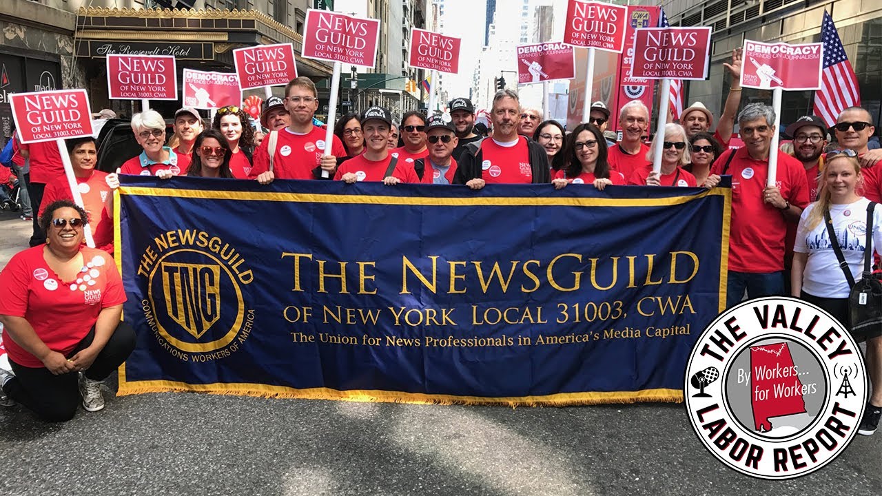 Organizing Director for NewsGuild of New York on EXPLOSIVE Newsroom Organizing