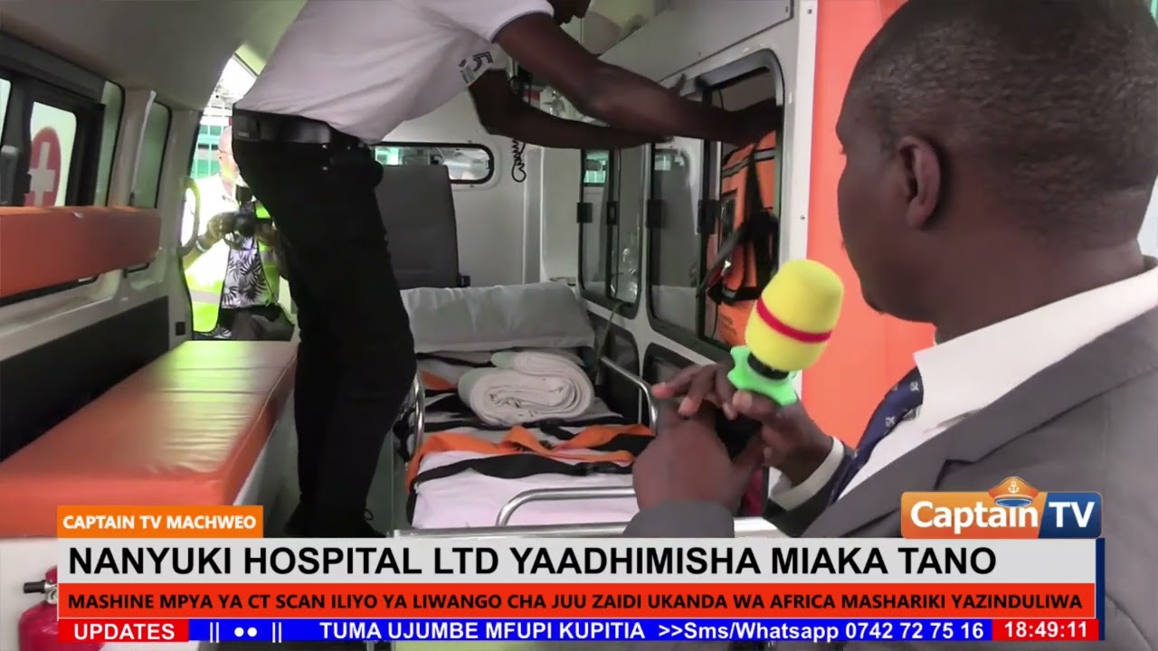 HOSPITALI YA NANYUKI (NANYUKI HOSPITAL LTD) YAADHIMISHA MIAKA TANO- CT SCAN LAUNCHED