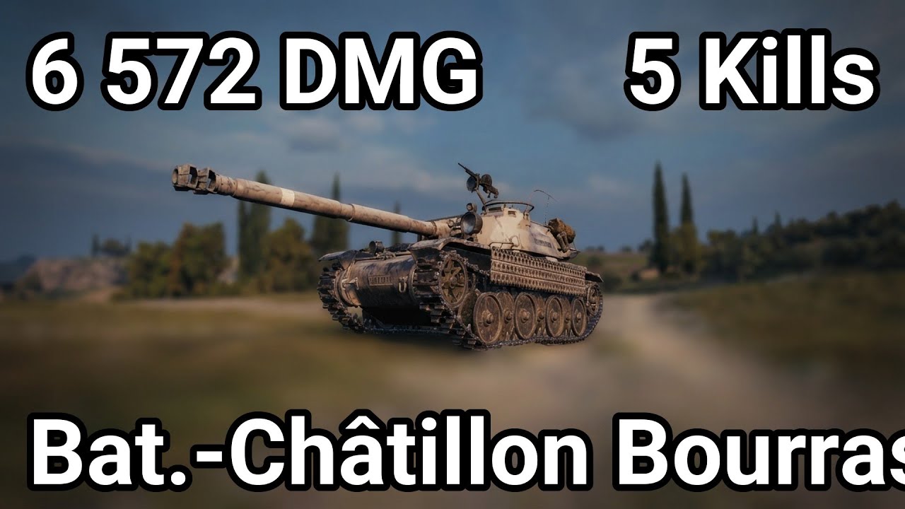 BOURRASQUE: 6.5K DAMAGE - THE DEADLY GHOST ASSASSIN | WoT
