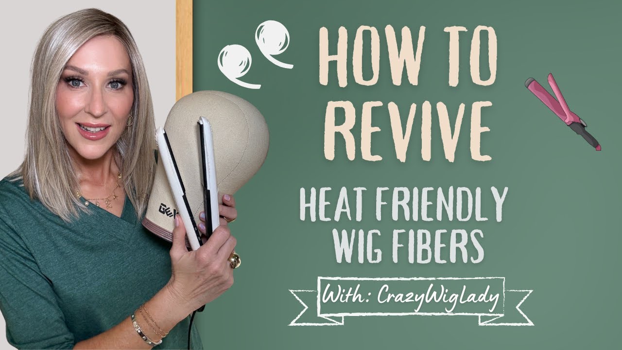 HOW TO REVIVE HEAT FRIENDLY WIG FIBERS | Step By Step Instructions | Tips To Make Your Wig Look NEW!