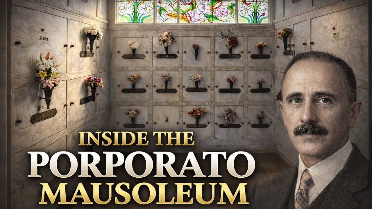Inside the Porporato Mausoleum | Italian Cemetery Colma (Built in 1904)